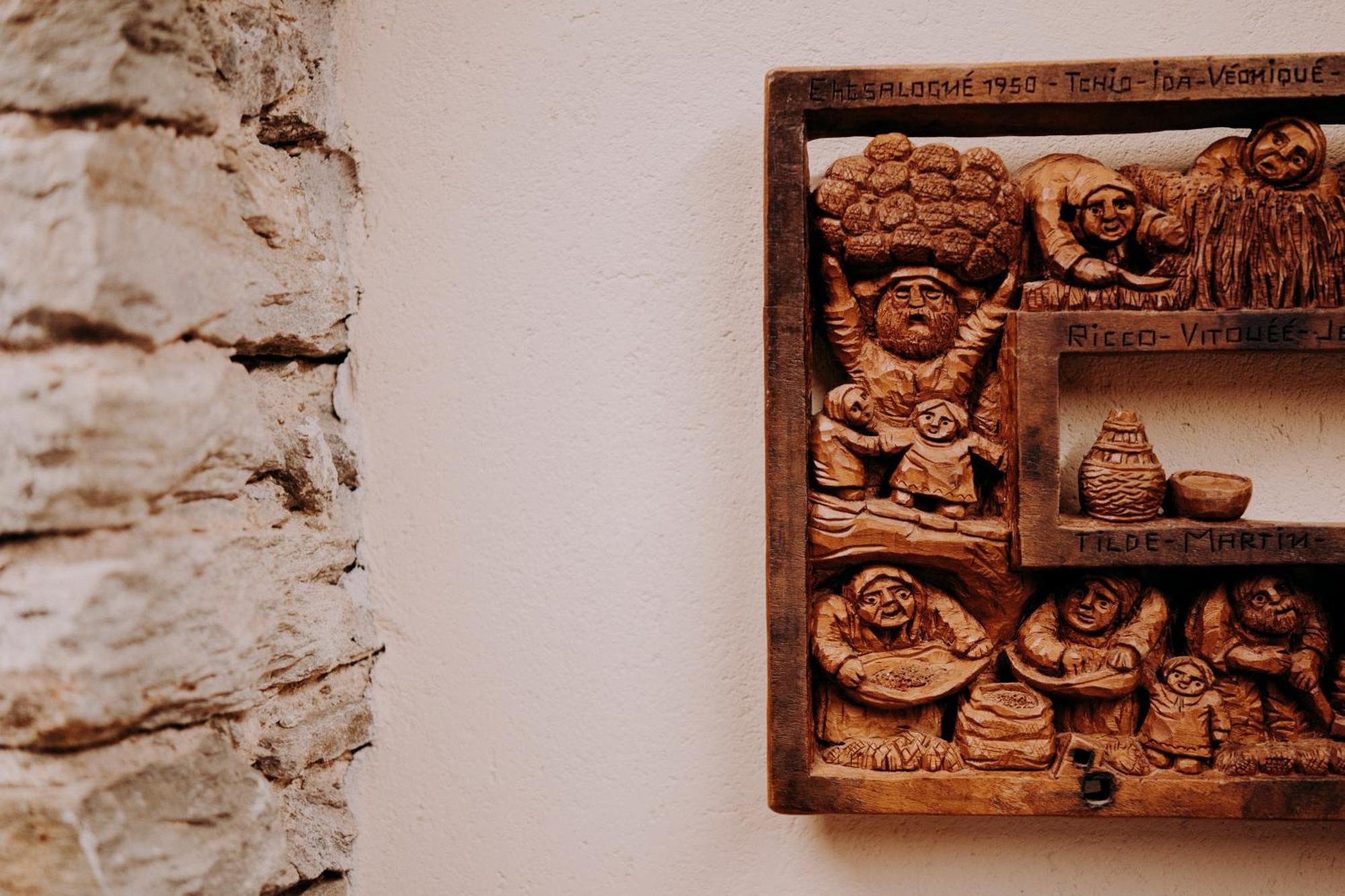 Arnad Au Coeur Du Village Chambres D'Hotes & Spa מראה חיצוני תמונה